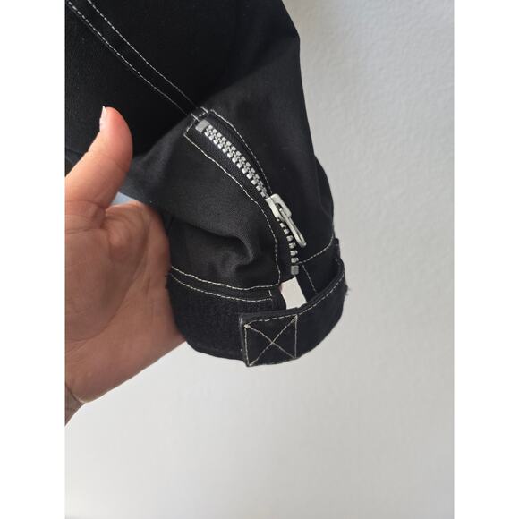 Joe Rocket Men’s L Black Motorcycle Jacket Armor Touring Safety Gear Korean Made - Picture 8 of 12